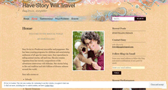 Desktop Screenshot of havestorywilltravel.com